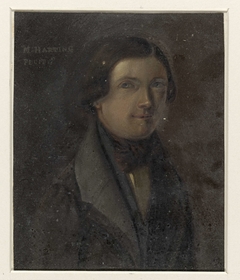 Portret van Martinus Harting by Martinus Harting