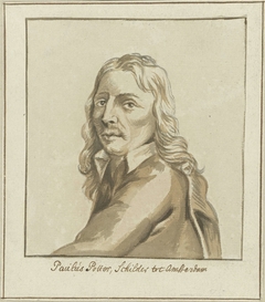 Portret van Paulus Potter by Bartholomeus van der Helst