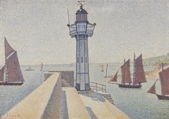 Portrieux, Le Phare by Paul Signac