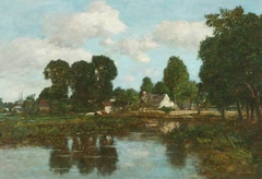 Près de Quimper by Eugène Louis Boudin