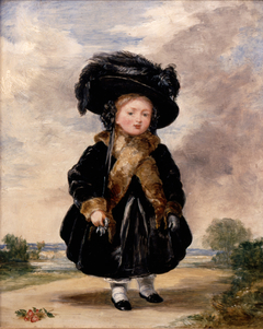 Princess Victoria aged Four by Stephen Poyntz Denning