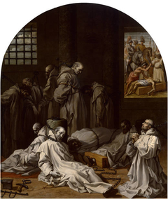 Prison and Death of the Ten Members of the London Charterhouse by Vincenzo Carducci