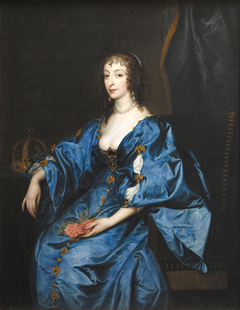 Queen Henrietta Maria of England by Anthony van Dyck