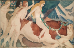 Rape of Europa by Gerda Wegener