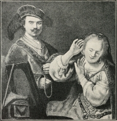 Rembrandt and his Wife Saskia by Rembrandt