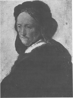 Rembrandt's mother by Gerbrand van den Eeckhout