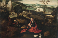 Rest on the Flight into Egypt by Joachim Patinir