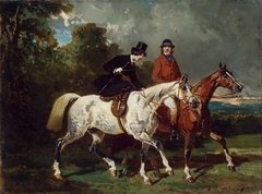 Ride by Alfred de Dreux