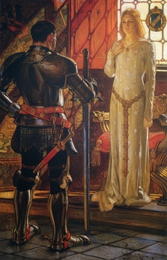 Ridolfo and Gismonda by Joseph Christian Leyendecker