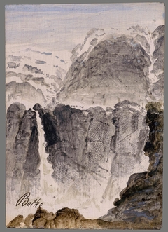 Rjukanfossen by Peder Balke