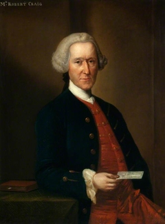 Robert Craig of Riccarton, 1730 - 1823. Advocate and political writer by Andreas van der Myn