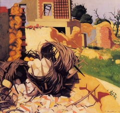 Ruines à Souain by Félix Vallotton