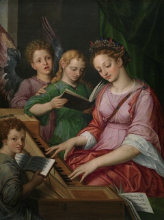 Saint Cecilia by Michiel Coxie