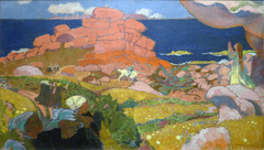 Saint Georges et le dragon by Maurice Denis