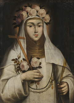 Saint Rose of Lima by Gregorio Vasquez de Arce y Ceballos