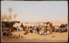 Scene in Cairo by Théodore Frère