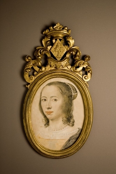 Self-portrait by Anna Maria van Schurman