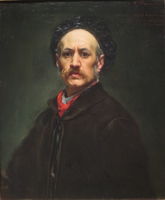 Self-Portrait by Edmé-Alexis-Alfred Dehodencq by Alfred Dehodencq