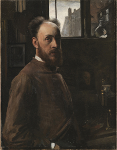 Self-Portrait by Frans Schwartz