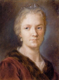 Self-portrait by Rosalba Carriera