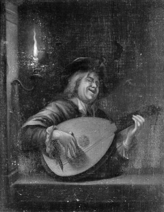 Singer with a Guitar by Jan Steen