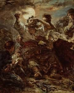 Sketch for the painting “Wernyhora” by Jan Matejko