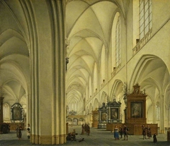 St Bavo, Haarlem by Isaak van Nickelen