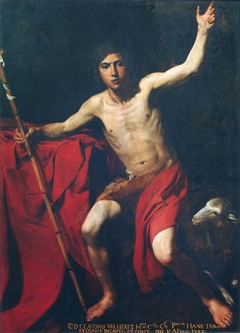 St. John the Baptist in the Desert by Valentin de Boulogne