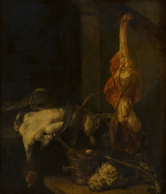 Still Life with Game and Fowl by Abraham van Beijeren