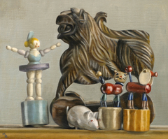 Still Life With Toys by Mira Bogicevic