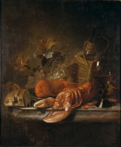 Stilleven met kreeften by Barend van der Meer