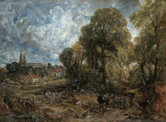 Stoke-by-Nayland by John Constable