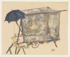 Street Cart by Egon Schiele