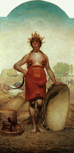 Summer, Ceres by Jean-François Millet