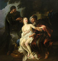 Suzanne et les vieillards by Jean François de Troy