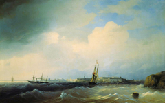 Sveaborg by Ivan Ayvazovsky