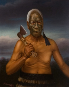 Taraia Ngakuti Te Tumuhuia by Gottfried Lindauer