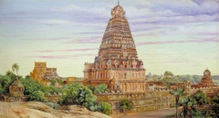 Temple of Tanjore, Southern India by Marianne North