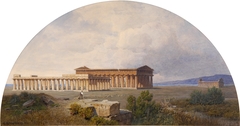 Temples of Paestum by Louis Spangenberg