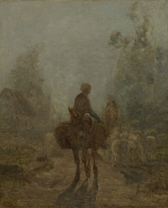 Terugkeer van de markt by Constant Troyon