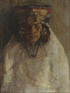 Tête de femme Ouled Naïl by Pascal Dagnan-Bouveret