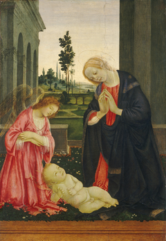 The Adoration of the Child by Filippino Lippi