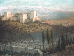 The Alhambra, Granada, Spain by John Ferguson Weir