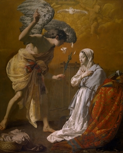 The Annunciation by Hendrick ter Brugghen