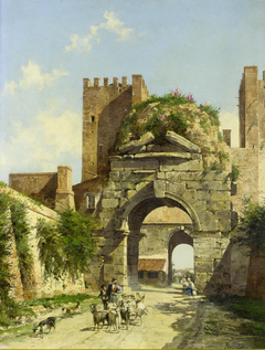 The Arch of Drusus, Rome by Antonietta Brandeis