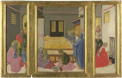 The Birth of the Virgin by Master of the Osservanza Triptych