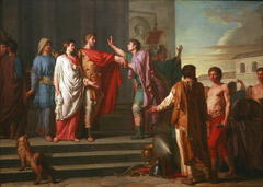 The Clemency of Scipio by Nicolas-Guy Brenet