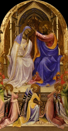 The Coronation of the Virgin by Lorenzo Monaco