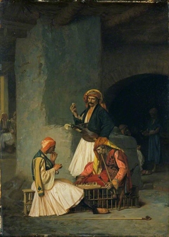 The Draught Players by Jean-Léon Gérôme