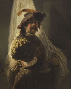 The Flag Bearer by Rembrandt